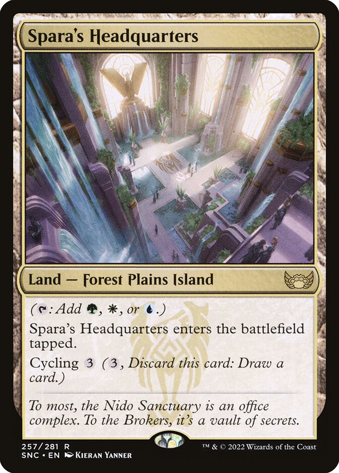 Spara's Headquarters - carta Magic The Gathering