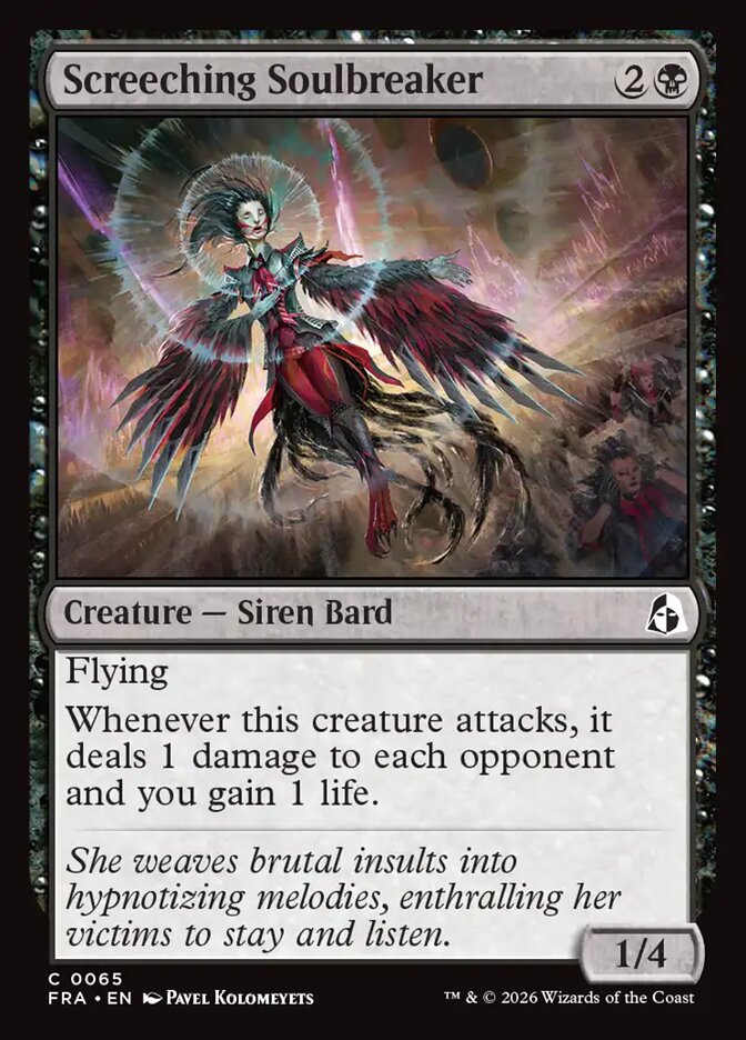 Screeching Soulbreaker - carta Magic The Gathering