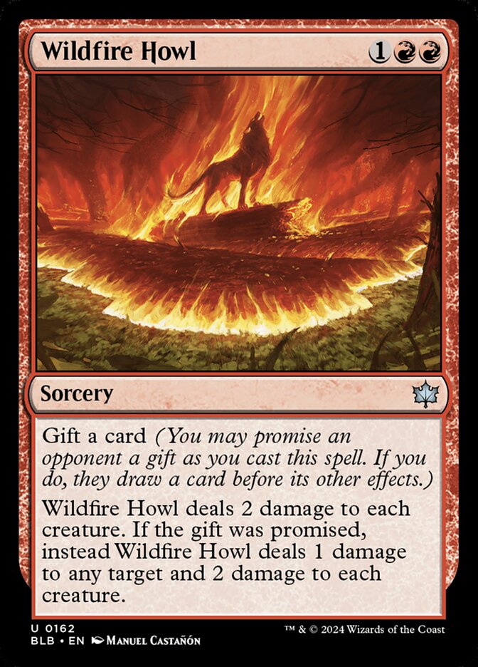Wildfire Howl - carta Magic The Gathering