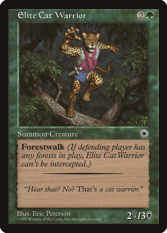 Elite Cat Warrior - carta Magic The Gathering
