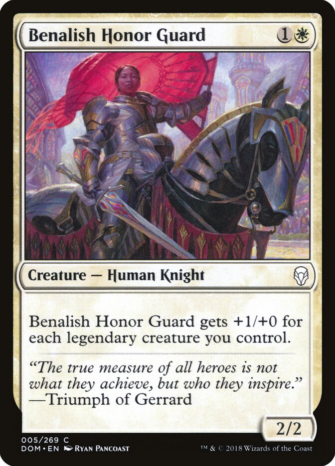 Benalish Honor Guard - carta Magic The Gathering