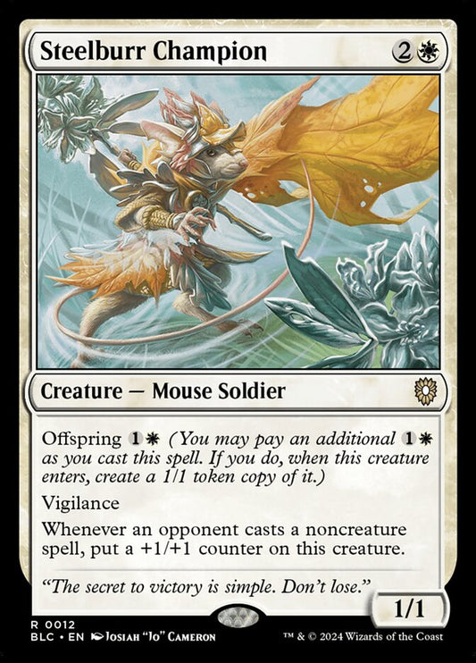 Steelburr Champion (BLC)