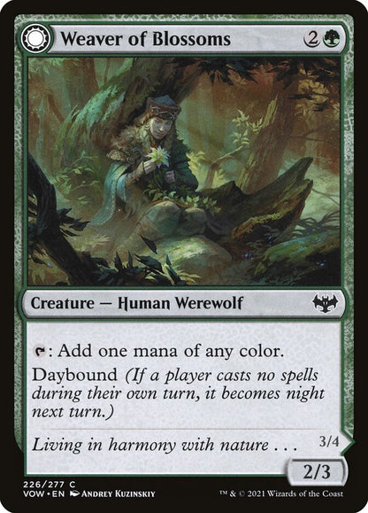 Weaver of Blossoms - carta Magic The Gathering