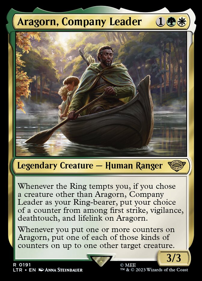 Aragorn, Company Leader - carta Magic The Gathering