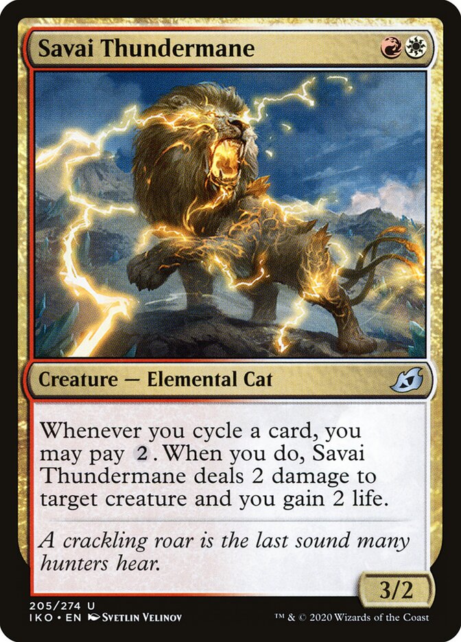 Savai Thundermane - carta Magic The Gathering