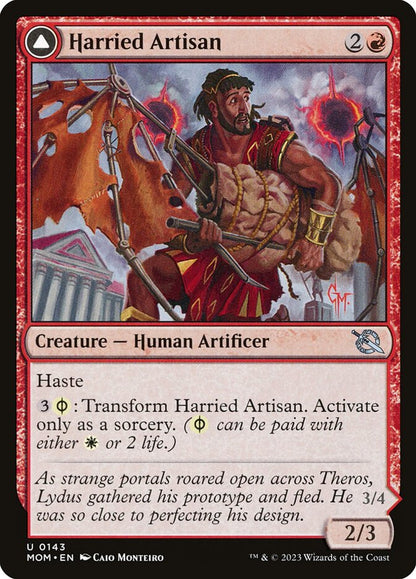 Harried Artisan - carta Magic The Gathering