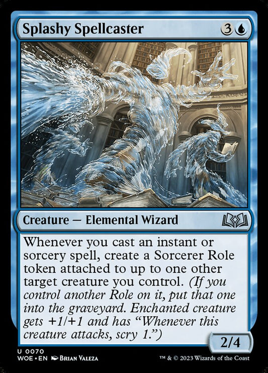 Splashy Spellcaster - carta Magic The Gathering