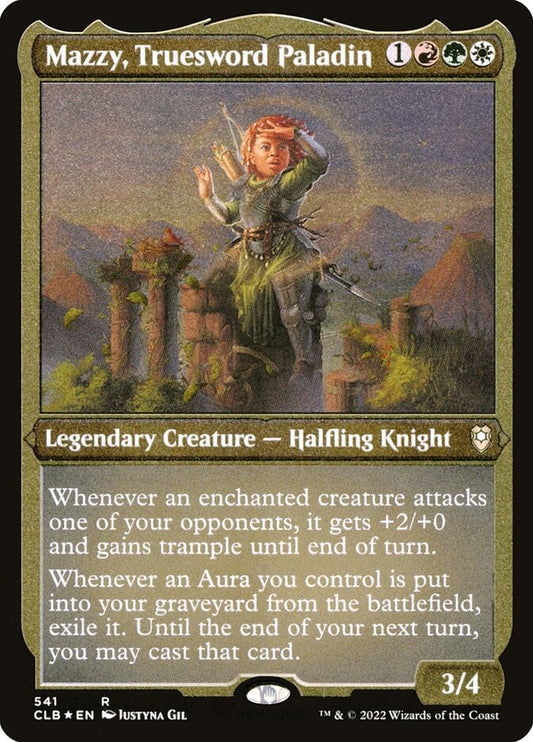 Mazzy, Truesword Paladin - carta Magic The Gathering