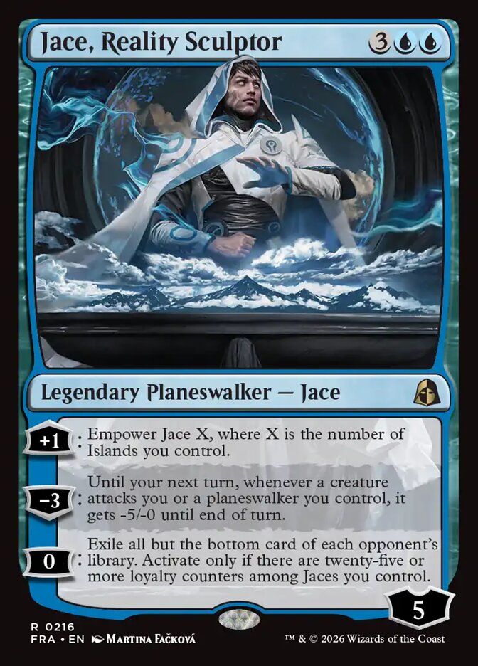 Jace, Reality Sculptor - carta Magic The Gathering