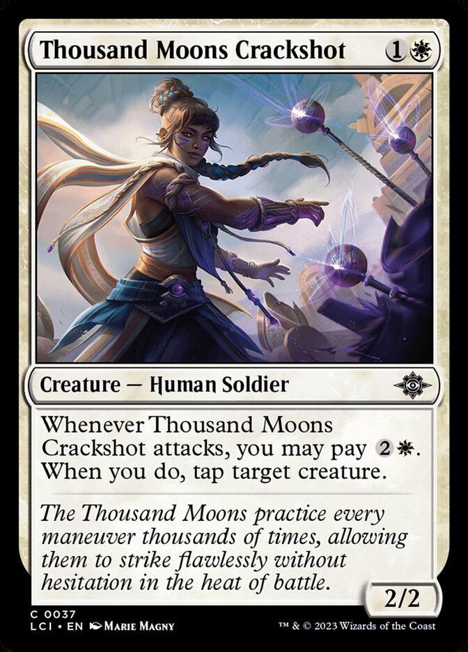 Thousand Moons Crackshot - carta Magic The Gathering