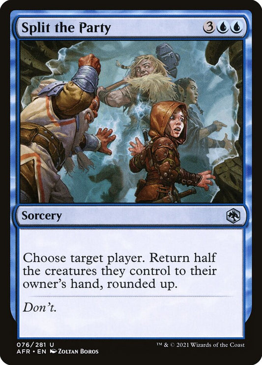 Split the Party - carta Magic The Gathering