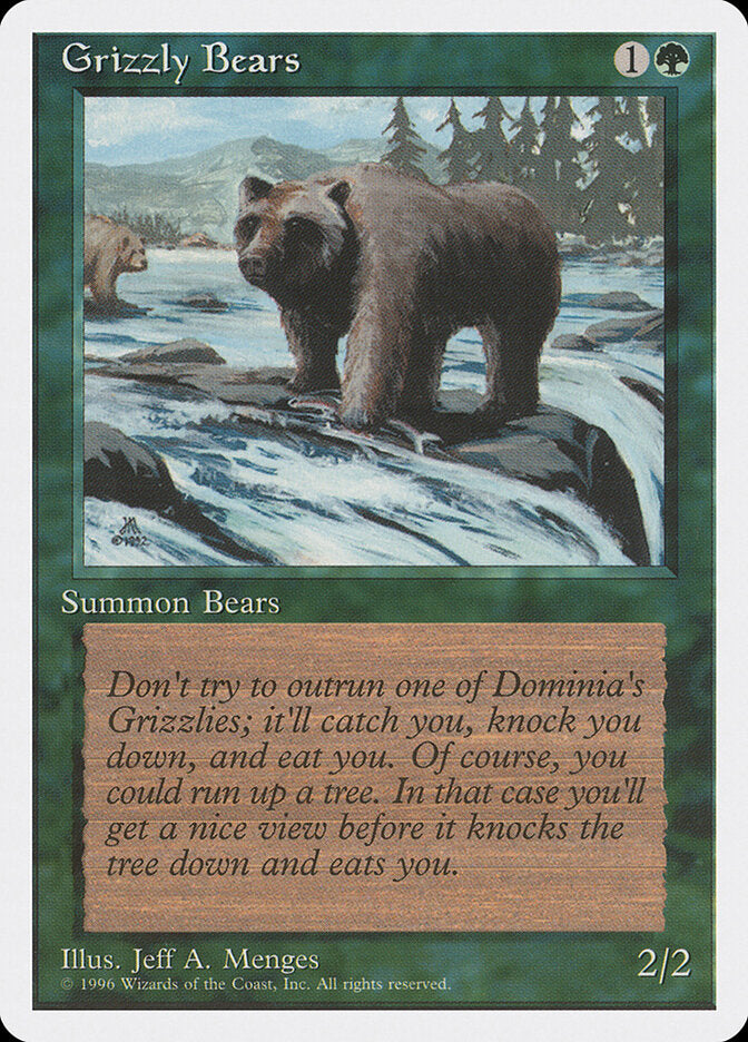 Grizzly Bears - carta Magic The Gathering