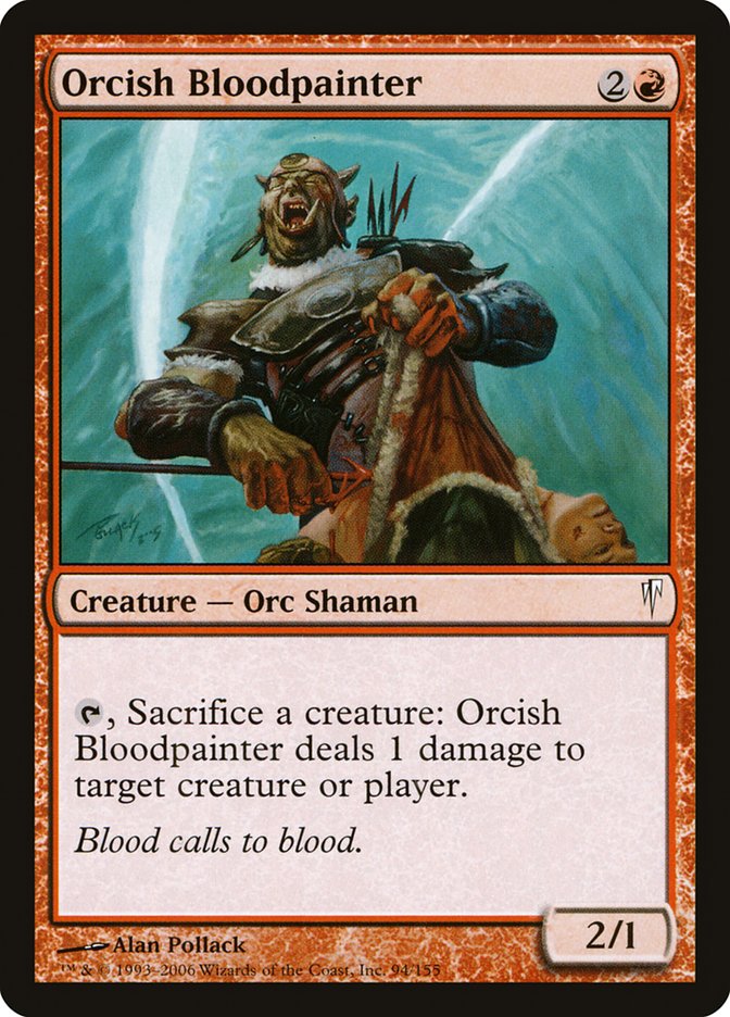 Orcish Bloodpainter - carta Magic The Gathering