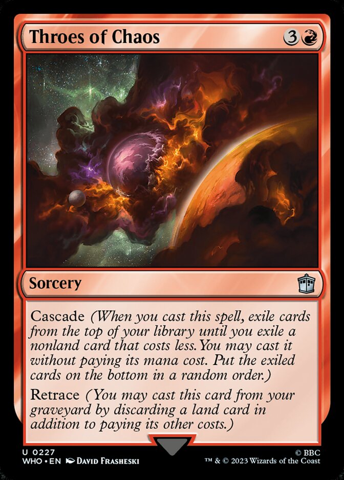 Throes of Chaos - carta Magic The Gathering