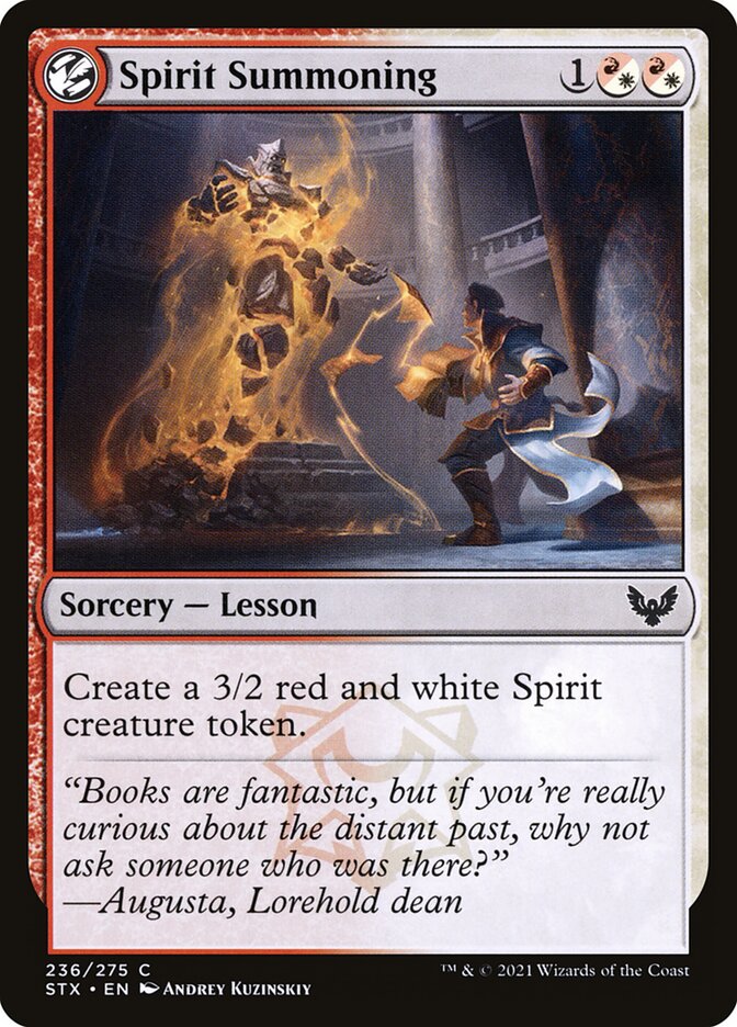 Spirit Summoning - carta Magic The Gathering