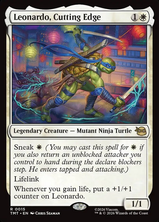 Leonardo, Cutting Edge - carta Magic The Gathering