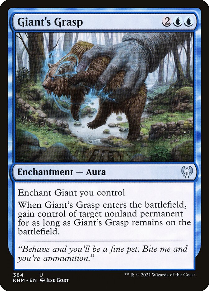 Giant's Grasp - carta Magic The Gathering