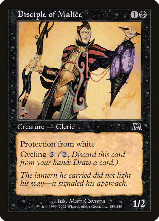Disciple of Malice - carta Magic The Gathering