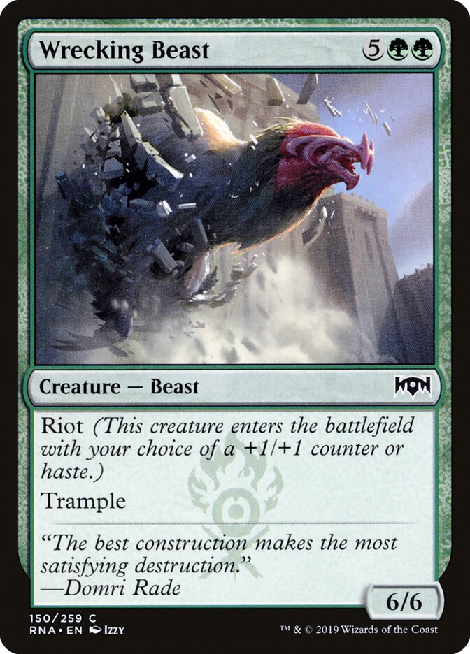 Wrecking Beast - carta Magic The Gathering