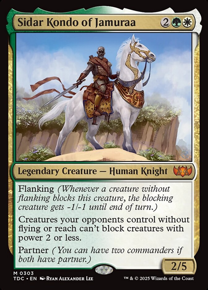 Sidar Kondo of Jamuraa - carta Magic The Gathering