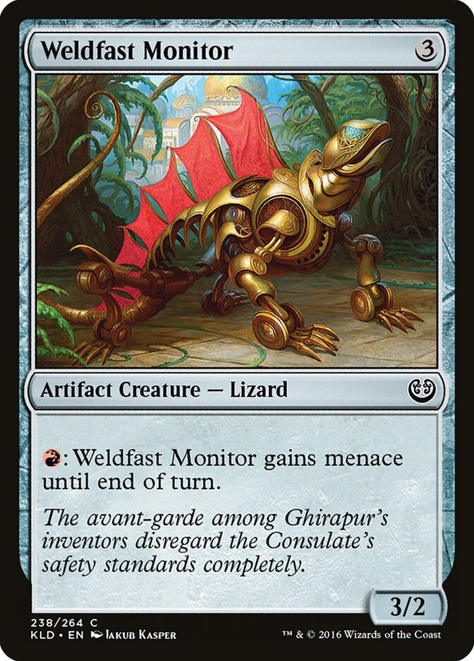 Weldfast Monitor - carta Magic The Gathering