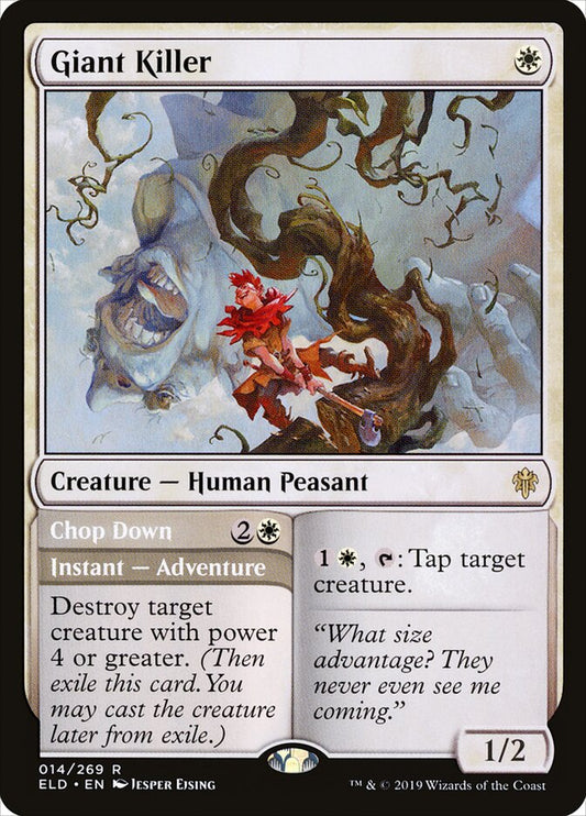 Giant Killer // Chop Down - carta Magic The Gathering