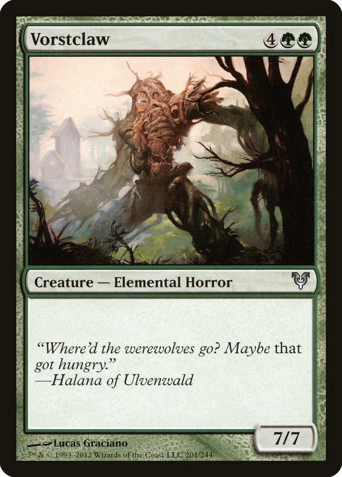 Vorstclaw - carta Magic The Gathering