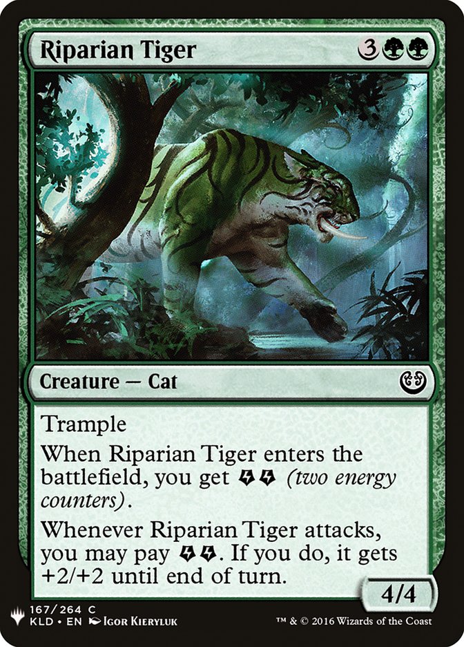 Riparian Tiger - carta Magic The Gathering