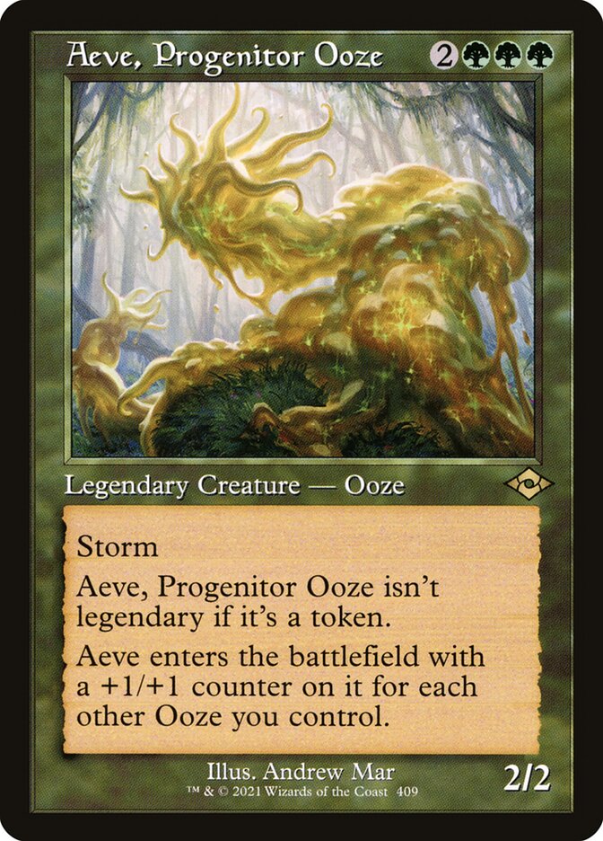 Aeve, Progenitor Ooze - carta Magic The Gathering