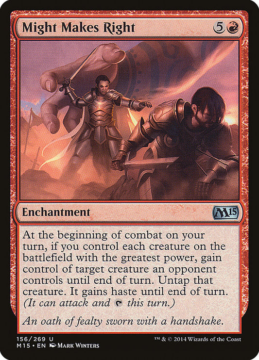 Might Makes Right - M15-156-NF-STD