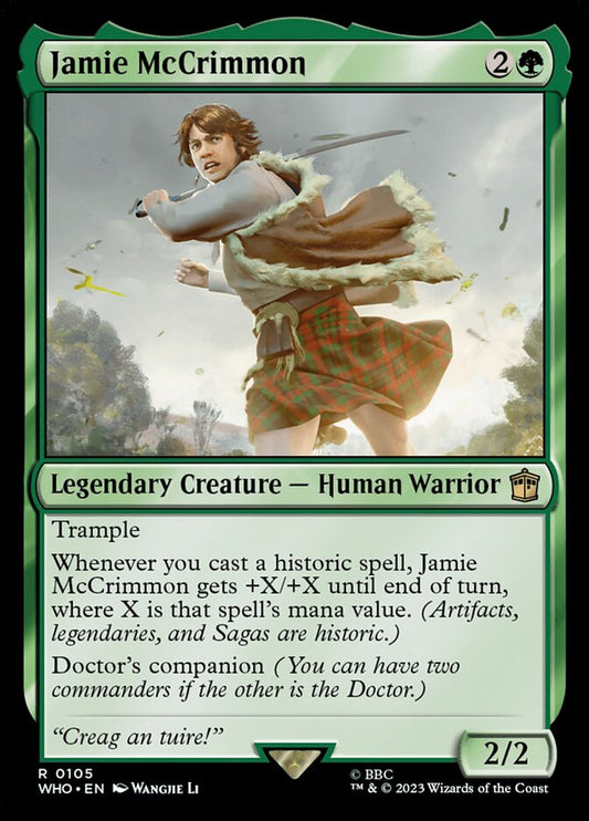 Jamie McCrimmon - carta Magic The Gathering