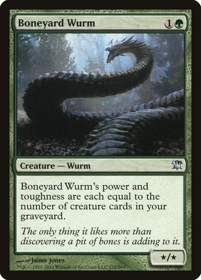 Boneyard Wurm - carta Magic The Gathering