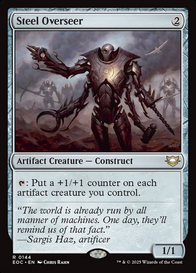Steel Overseer - carta Magic The Gathering