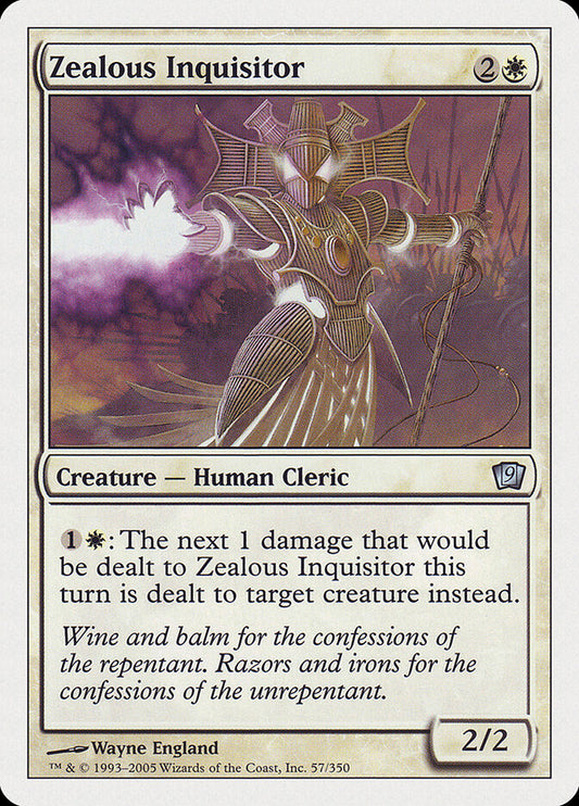 Zealous Inquisitor - carta Magic The Gathering