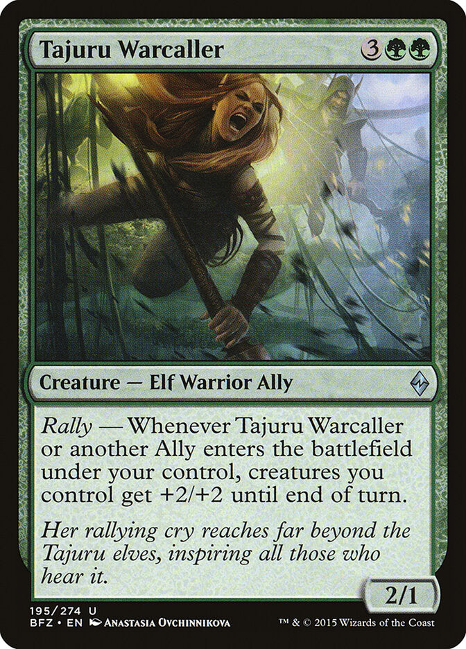 Tajuru Warcaller - carta Magic The Gathering