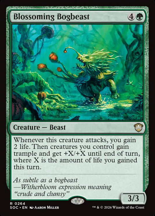 Blossoming Bogbeast - SOC-264-NF-STD