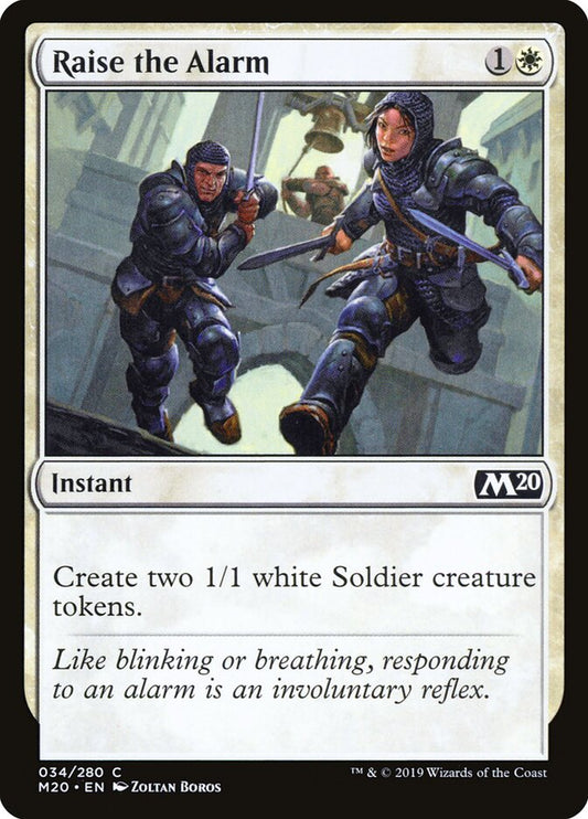 Raise the Alarm - carta Magic The Gathering