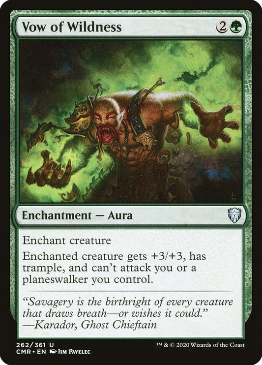 Vow of Wildness - carta Magic The Gathering