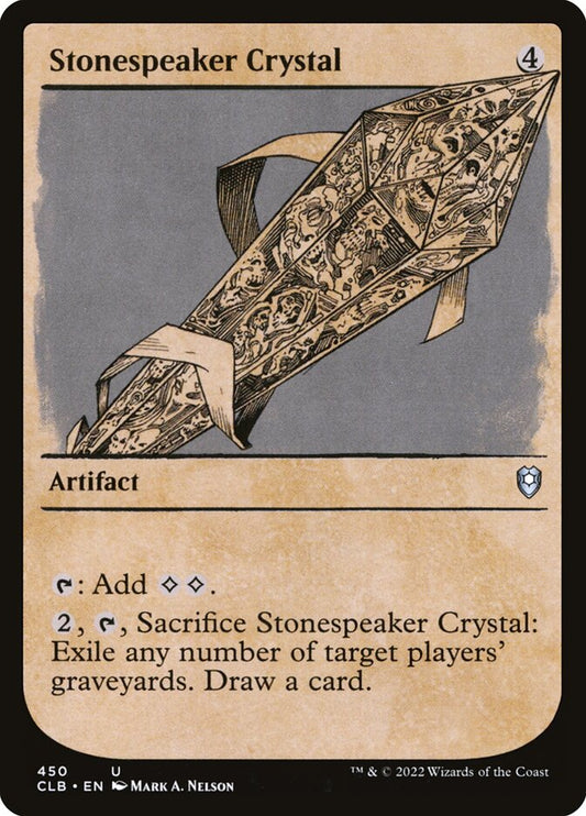Stonespeaker Crystal - CLB-450-NF-BF-SC