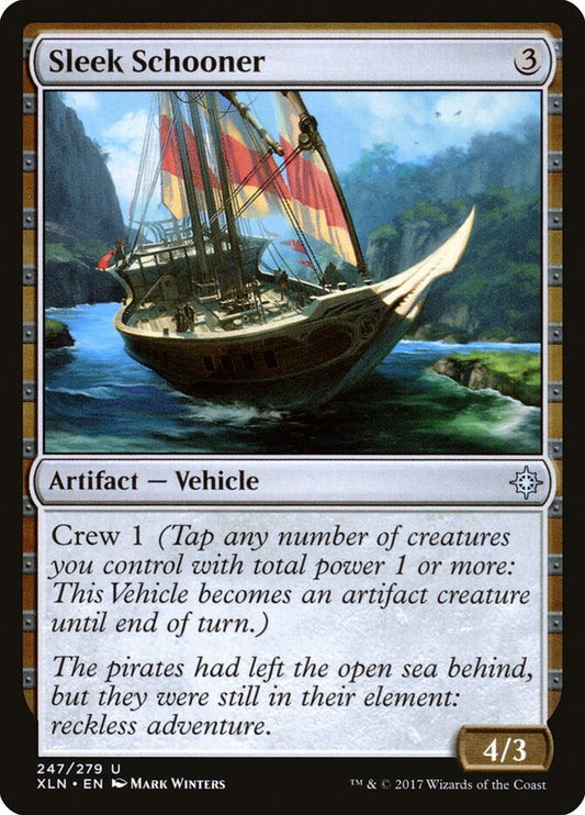Sleek Schooner - carta Magic The Gathering