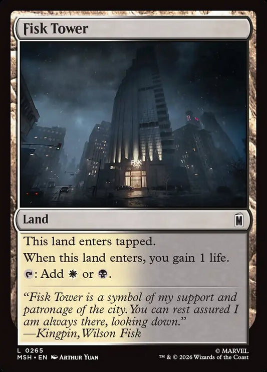 Fisk Tower - carta Magic The Gathering