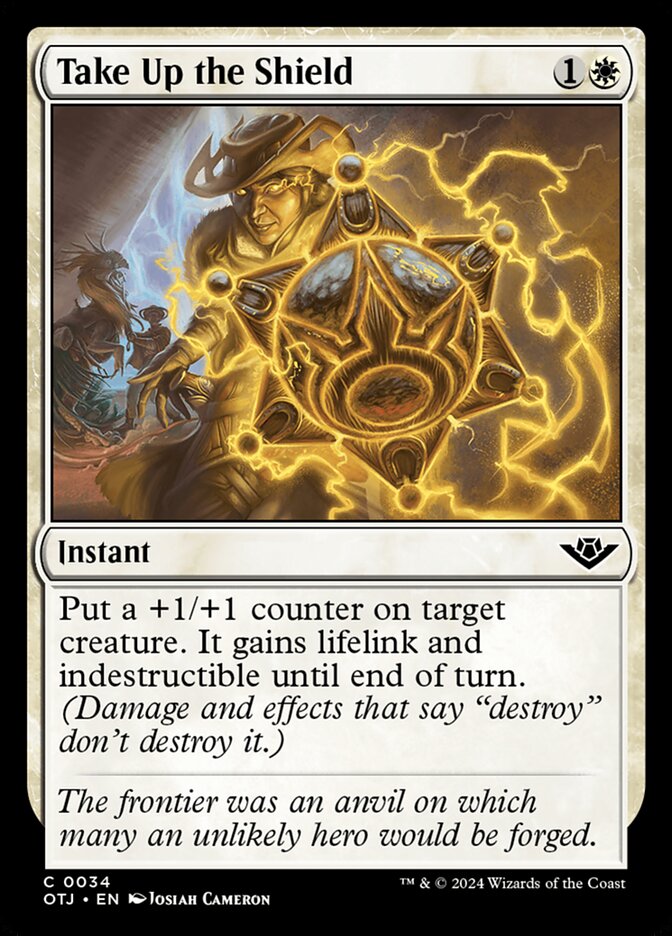 Take Up the Shield - carta Magic The Gathering