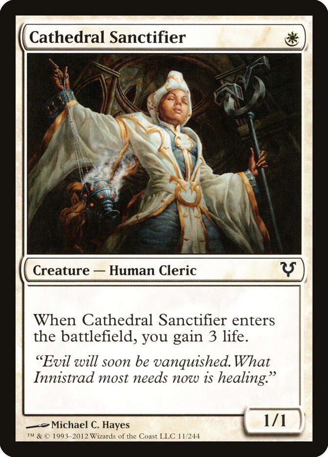 Cathedral Sanctifier - carta Magic The Gathering
