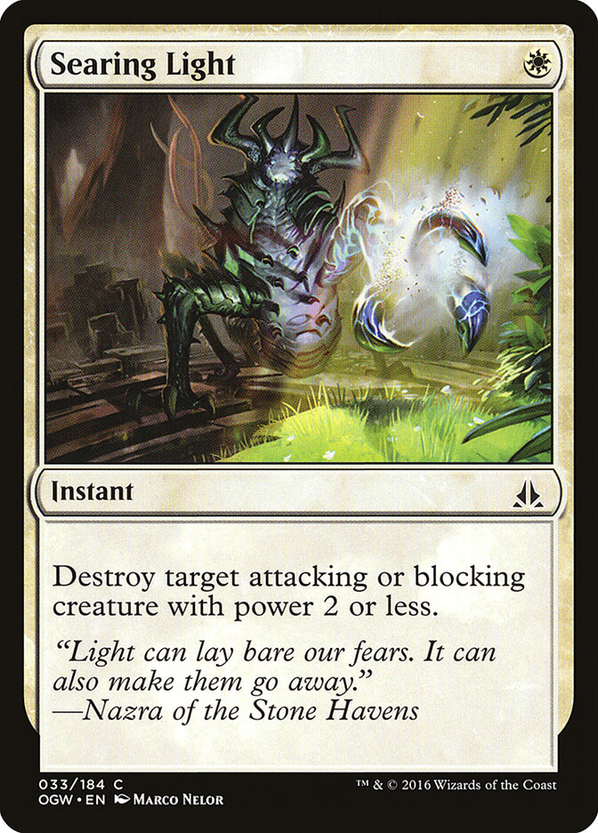 Searing Light - carta Magic The Gathering