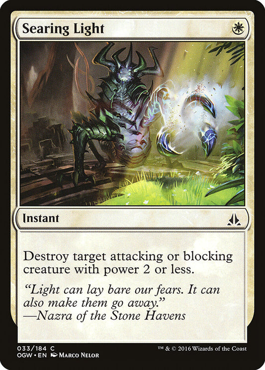Searing Light - carta Magic The Gathering