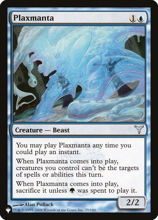 Plaxmanta - carta Magic The Gathering