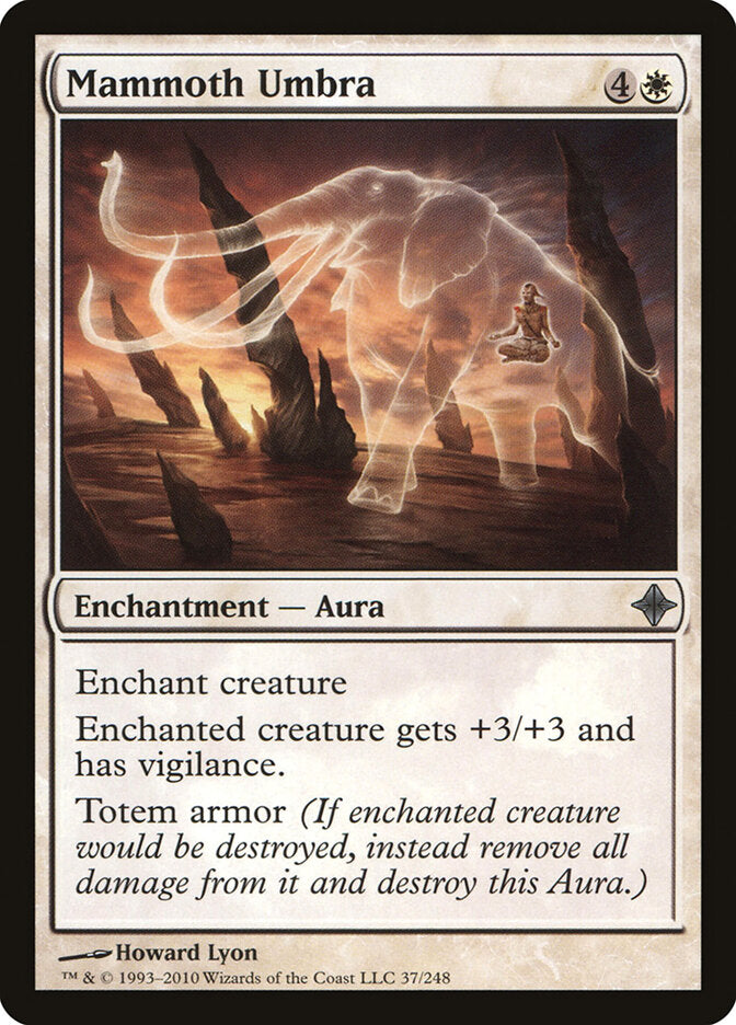 Mammoth Umbra - carta Magic The Gathering