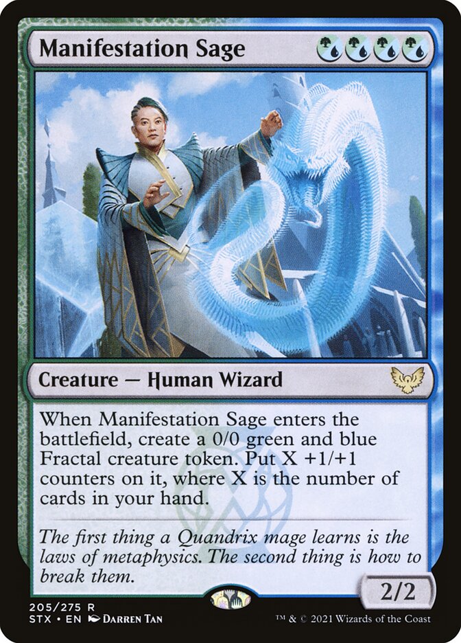 Manifestation Sage - carta Magic The Gathering