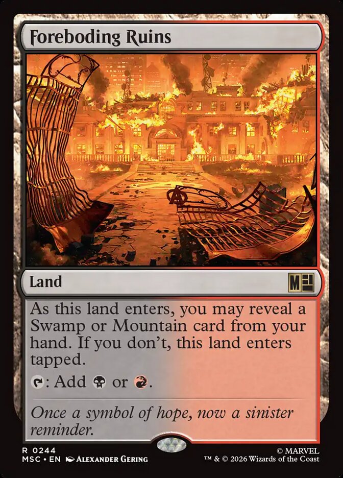 Foreboding Ruins - carta Magic The Gathering