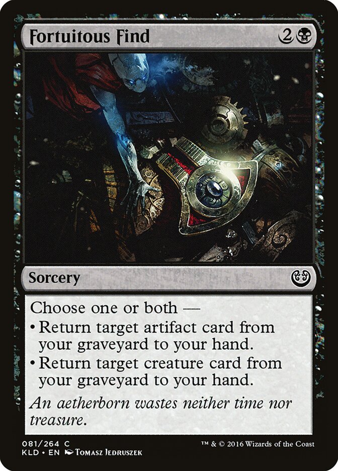 Fortuitous Find - carta Magic The Gathering